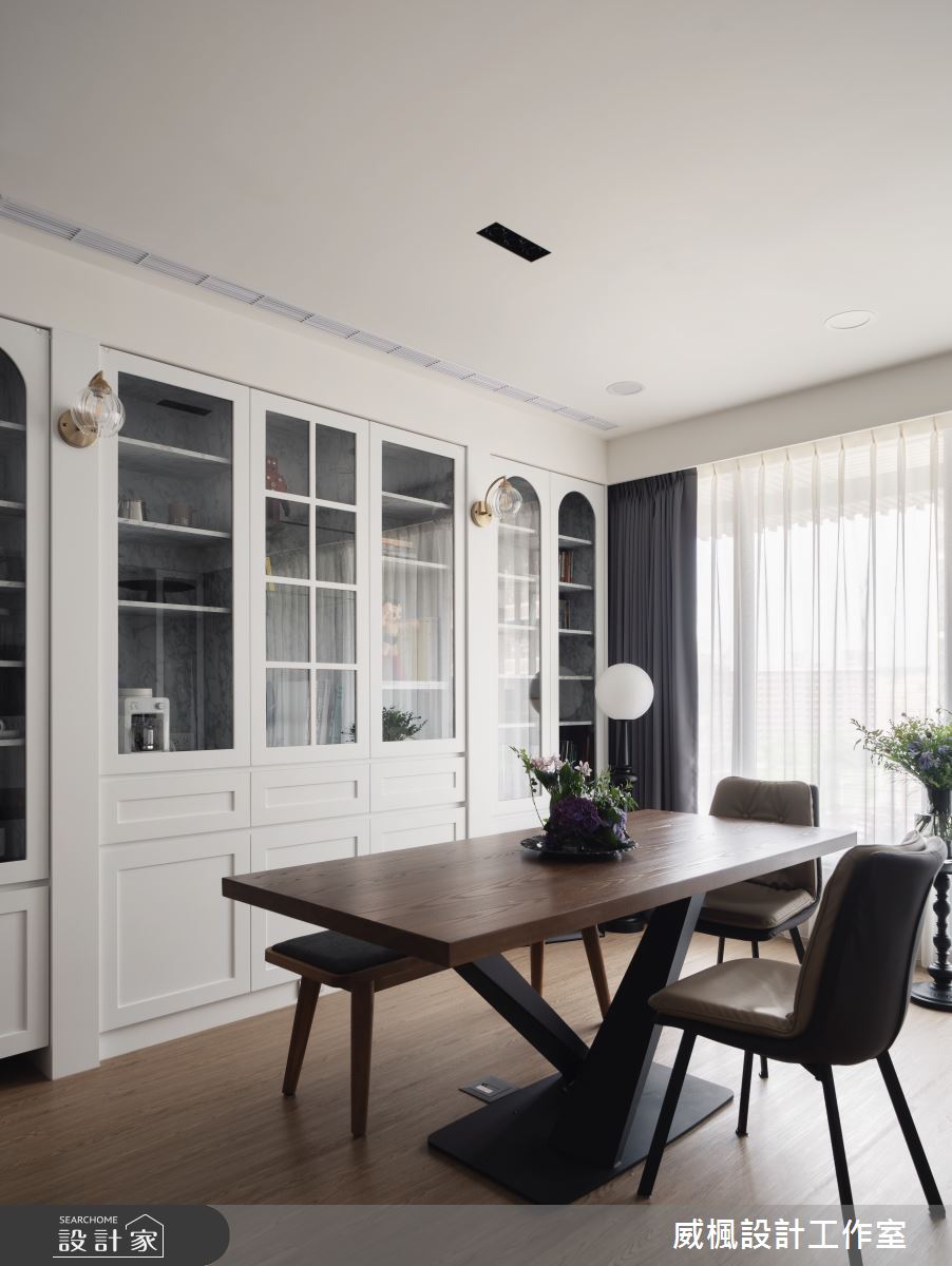 25坪預售屋＿簡約美式風餐廳案例圖片＿威楓設計＿威楓_37 美式退休宅之15