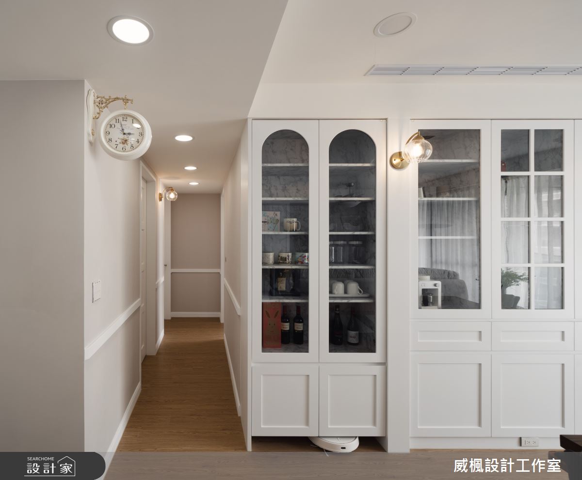 25坪預售屋＿簡約美式風走廊案例圖片＿威楓設計＿威楓_37 美式退休宅之18
