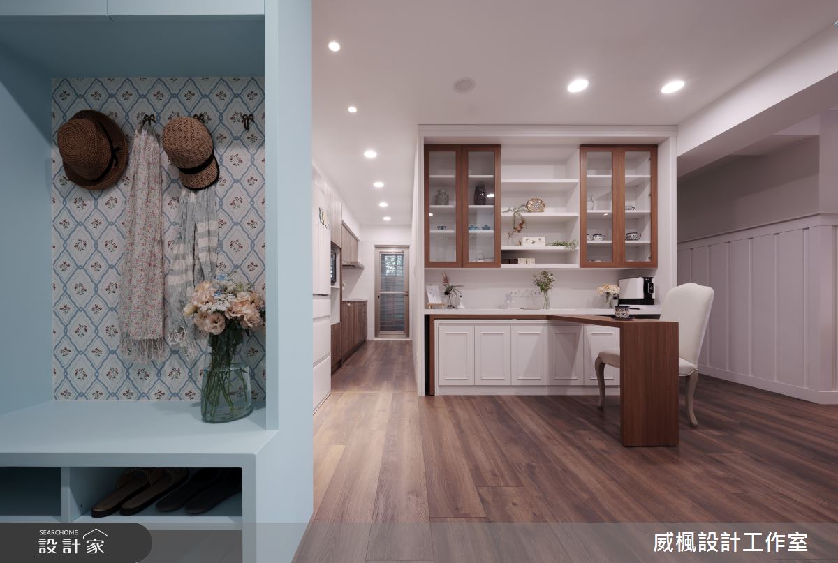 30坪老屋(16~30年)＿英式鄉村風玄關餐廳廚房案例圖片＿威楓設計＿威楓_38 英式鄉村之3