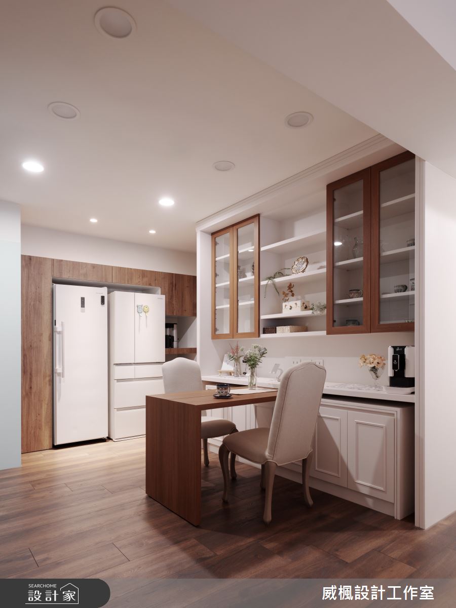 30坪老屋(16~30年)＿英式鄉村風餐廳廚房案例圖片＿威楓設計＿威楓_38 英式鄉村之8