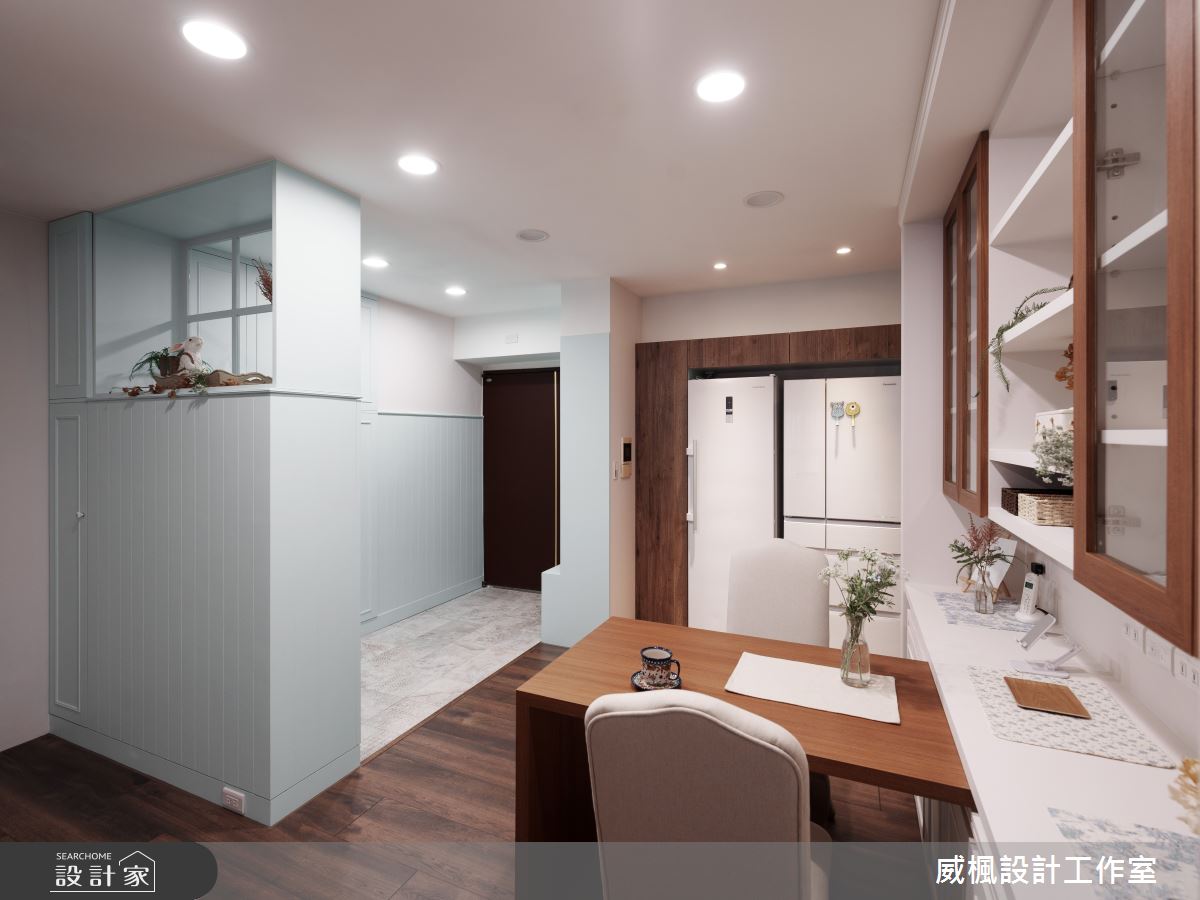 30坪老屋(16~30年)＿英式鄉村風玄關餐廳案例圖片＿威楓設計＿威楓_38 英式鄉村之9