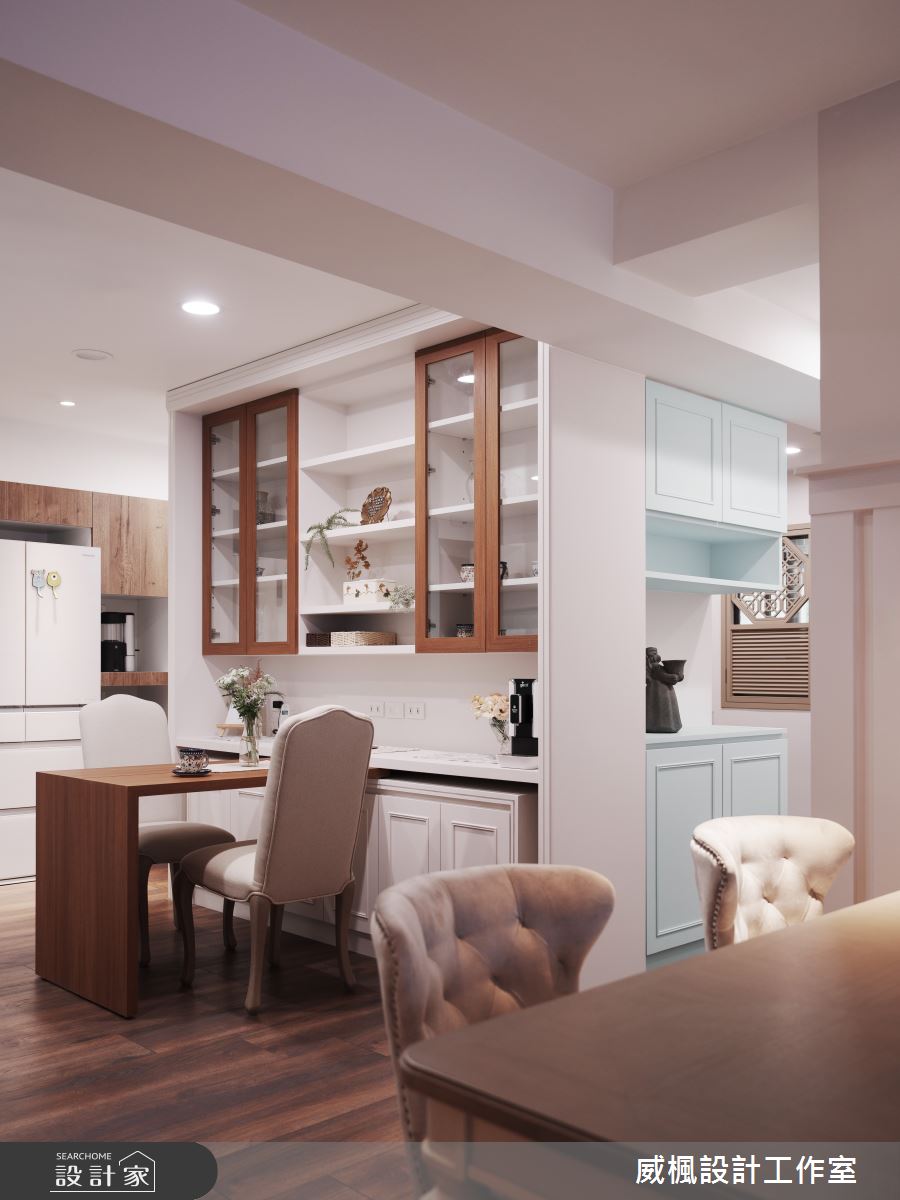 30坪老屋(16~30年)＿英式鄉村風餐廳案例圖片＿威楓設計＿威楓_38 英式鄉村之13