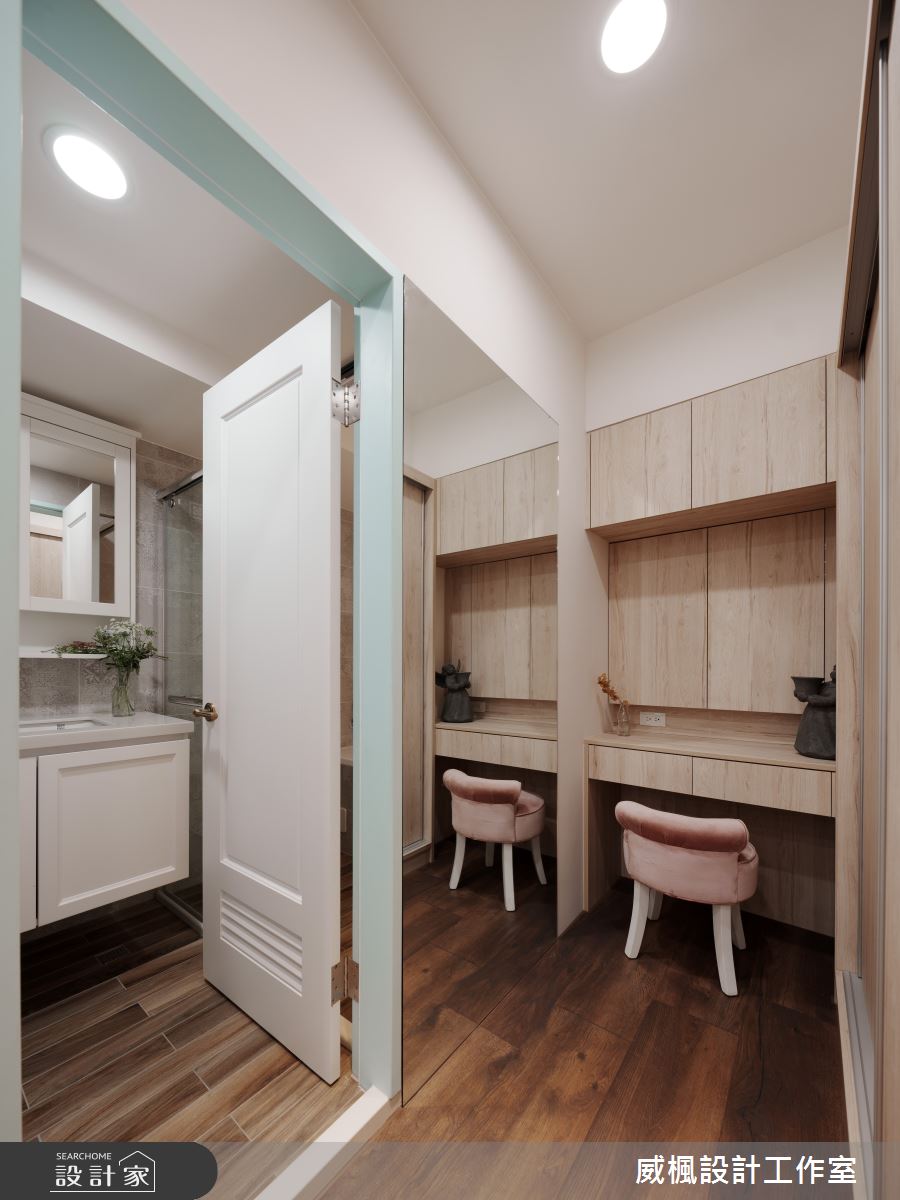 30坪老屋(16~30年)＿英式鄉村風更衣間浴室案例圖片＿威楓設計＿威楓_38 英式鄉村之17