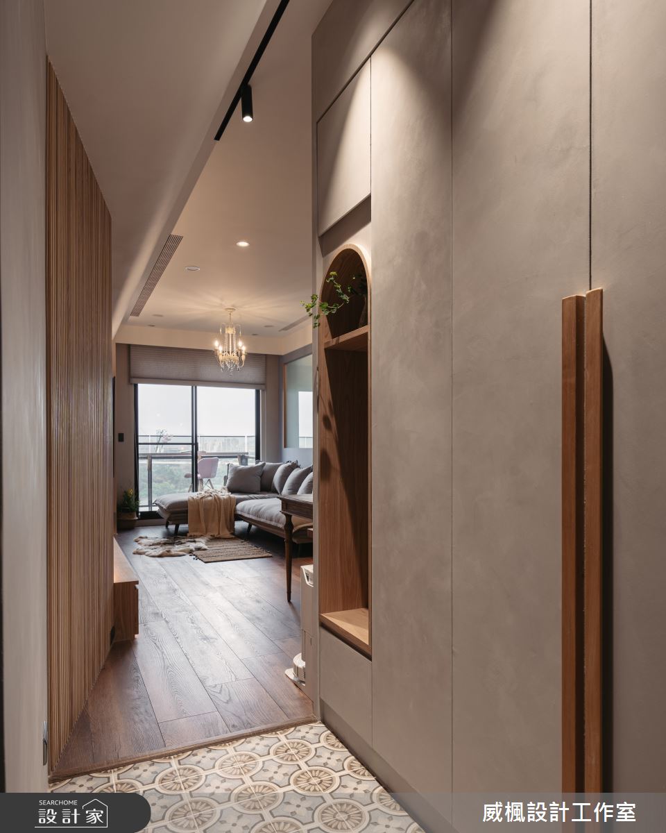 25坪新成屋(5年以下)＿北歐風玄關客廳案例圖片＿威楓設計＿威楓_39 斯勘地納維亞之2