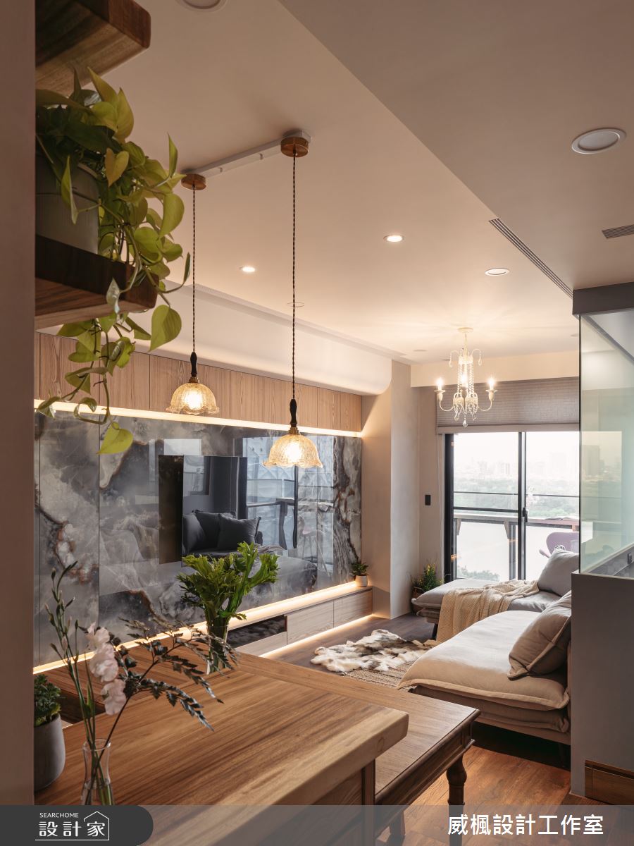 25坪新成屋(5年以下)＿北歐風客廳餐廳案例圖片＿威楓設計＿威楓_39 斯勘地納維亞之4