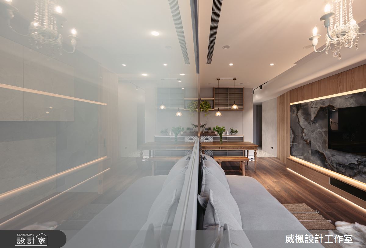 25坪新成屋(5年以下)＿北歐風客廳案例圖片＿威楓設計＿威楓_39 斯勘地納維亞之8