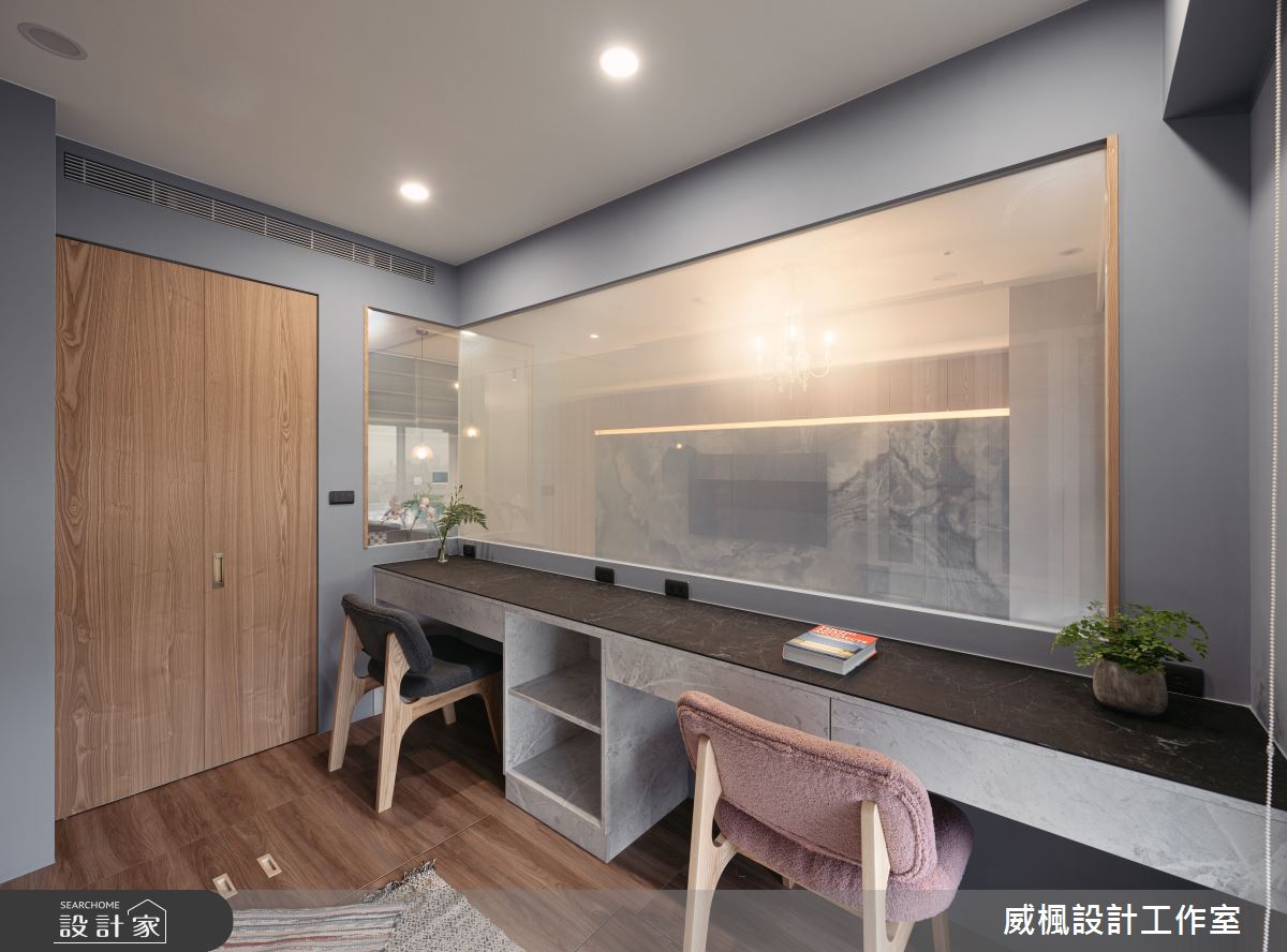 25坪新成屋(5年以下)＿北歐風書房工作區案例圖片＿威楓設計＿威楓_39 斯勘地納維亞之10