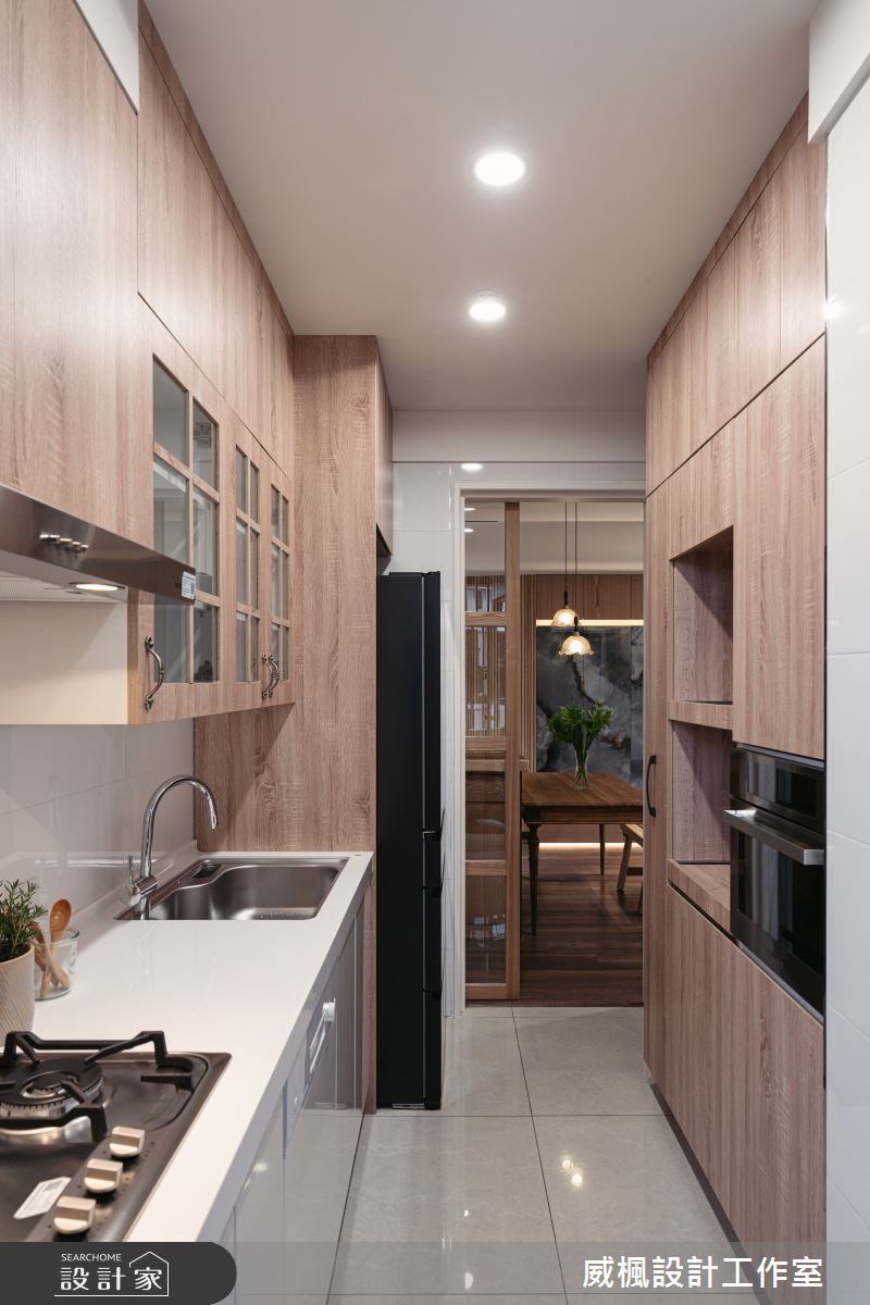 25坪新成屋(5年以下)＿北歐風廚房案例圖片＿威楓設計＿威楓_39 斯勘地納維亞之11