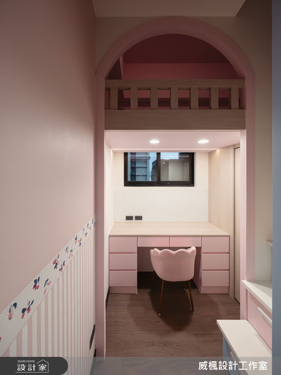 25坪新成屋(5年以下)＿北歐風臥室案例圖片＿威楓設計＿威楓_39 斯勘地納維亞之16