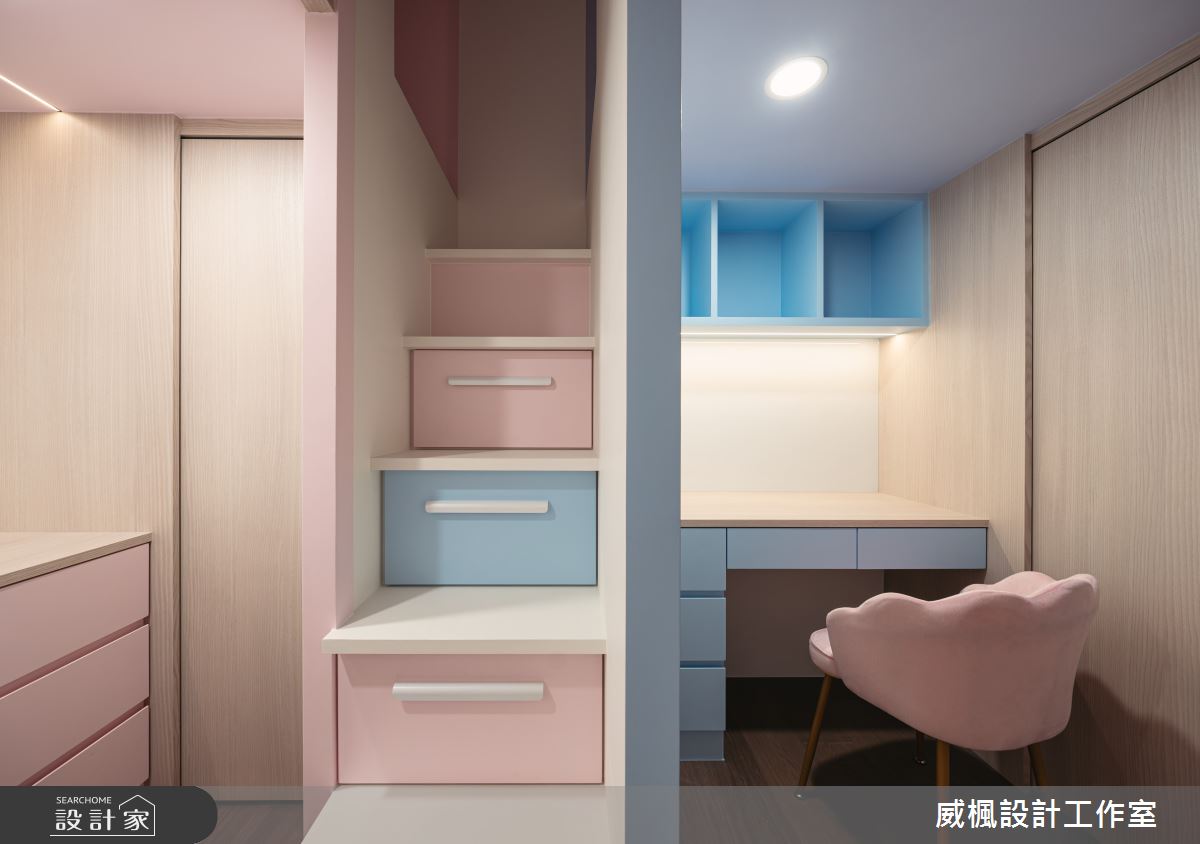 25坪新成屋(5年以下)＿北歐風臥室案例圖片＿威楓設計＿威楓_39 斯勘地納維亞之18