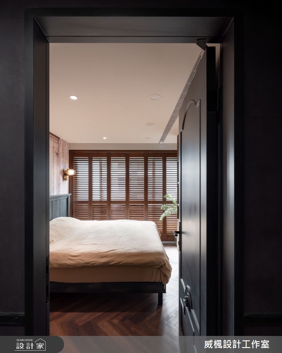 25坪老屋(16~30年)＿法式工業風臥室案例圖片＿威楓設計＿威楓_41 法式.浪漫.工業之15