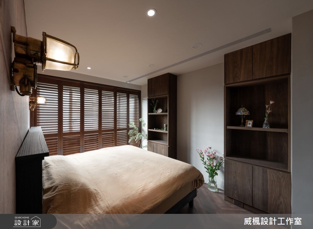 25坪老屋(16~30年)＿法式工業風臥室案例圖片＿威楓設計＿威楓_41 法式.浪漫.工業之18