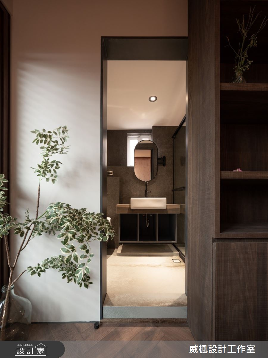 25坪老屋(16~30年)＿法式工業風浴室案例圖片＿威楓設計＿威楓_41 法式.浪漫.工業之19