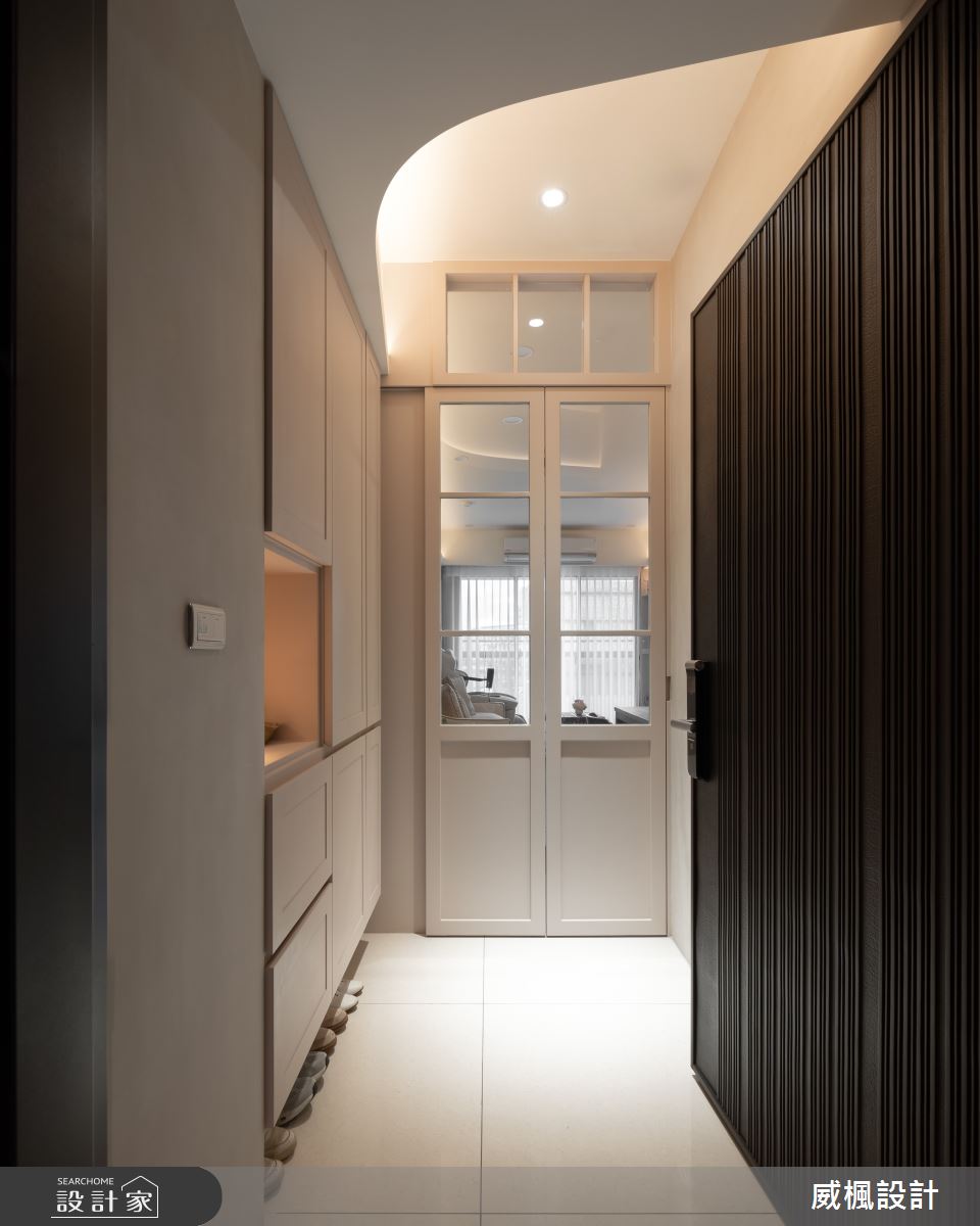 20坪新成屋(5年以下)＿現代鄉村風玄關案例圖片＿威楓設計＿威楓_42之1
