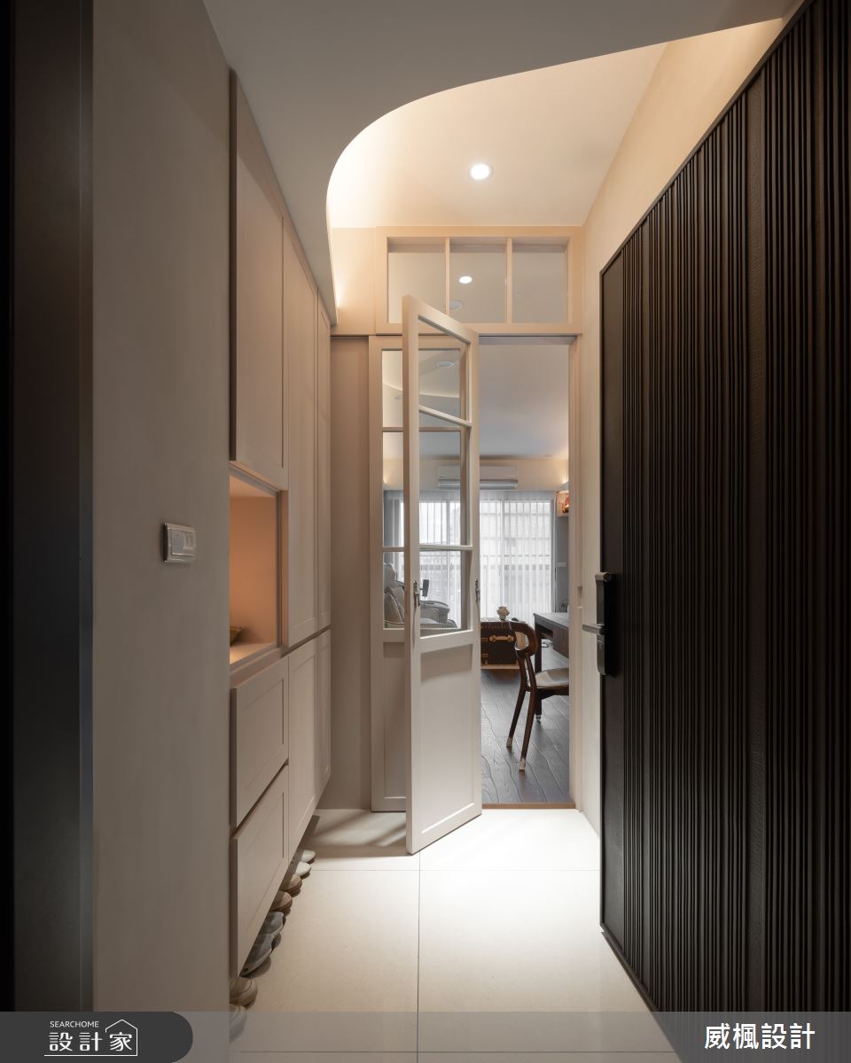 20坪新成屋(5年以下)＿現代鄉村風玄關案例圖片＿威楓設計＿威楓_42之152