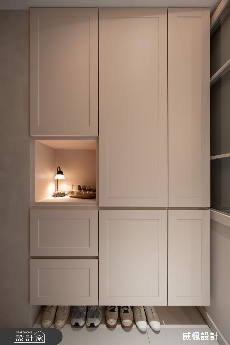 20坪新成屋(5年以下)＿現代鄉村風玄關案例圖片＿威楓設計＿威楓_42之3