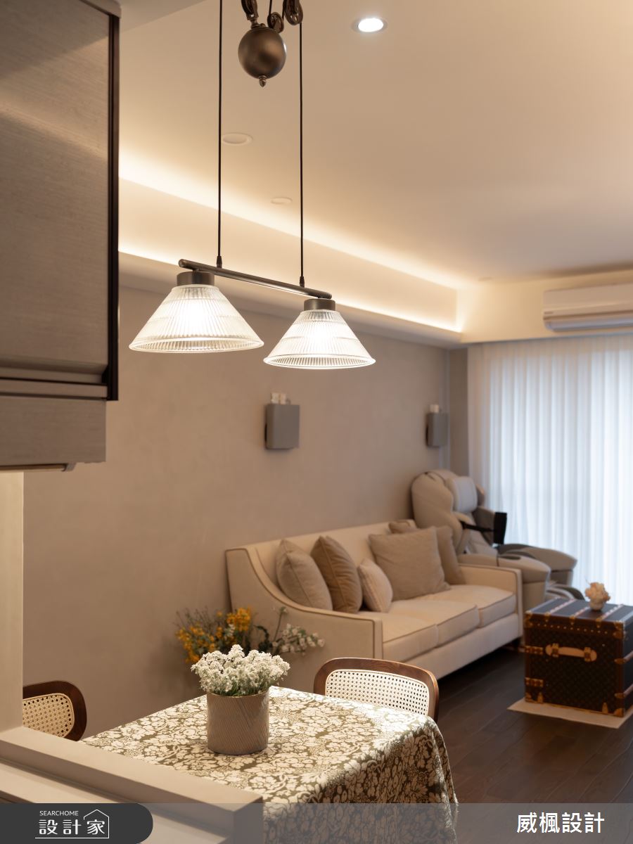 20坪新成屋(5年以下)＿現代鄉村風客廳案例圖片＿威楓設計＿威楓_42之11