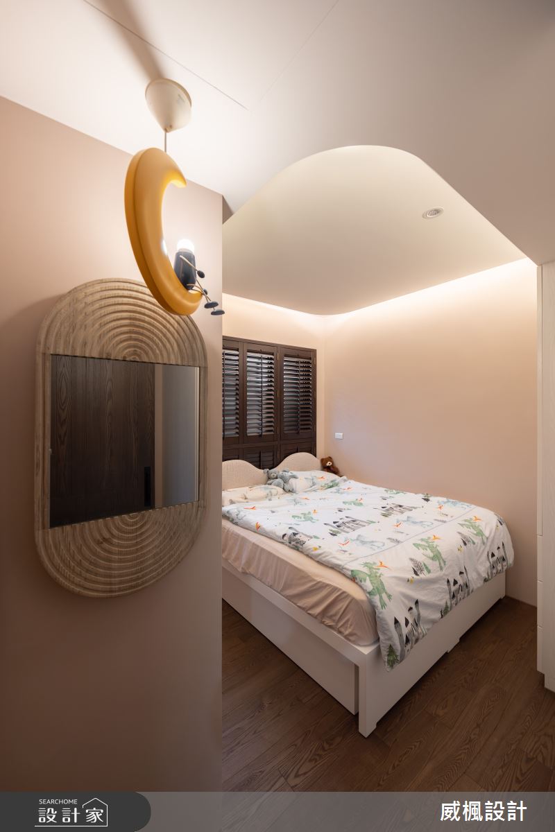 20坪新成屋(5年以下)＿現代鄉村風臥室案例圖片＿威楓設計＿威楓_42之13