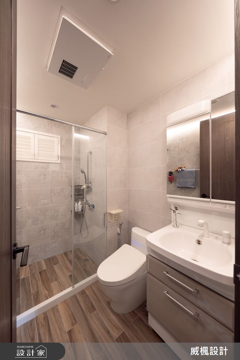 20坪新成屋(5年以下)＿現代鄉村風浴室案例圖片＿威楓設計＿威楓_42之15