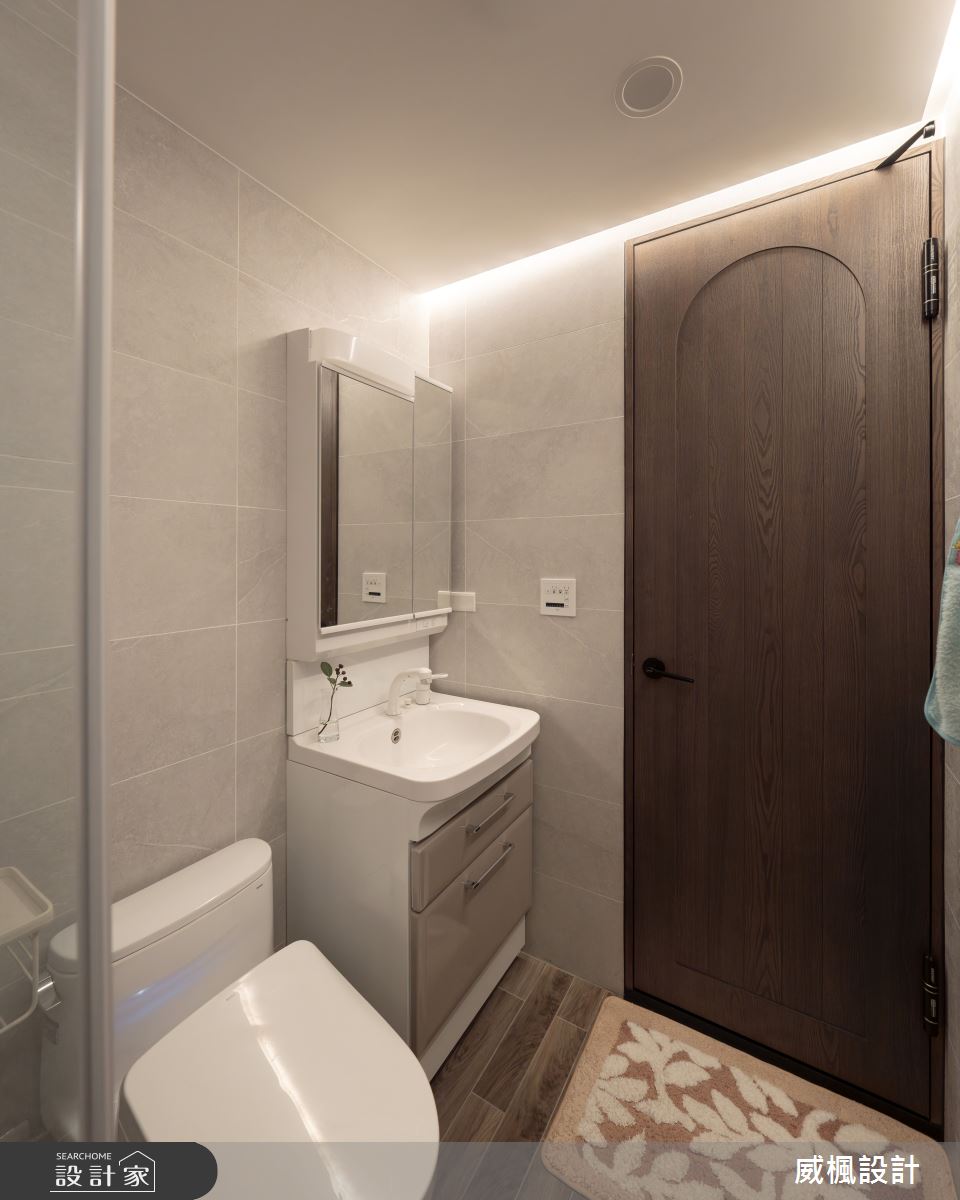20坪新成屋(5年以下)＿現代鄉村風浴室案例圖片＿威楓設計＿威楓_42之16