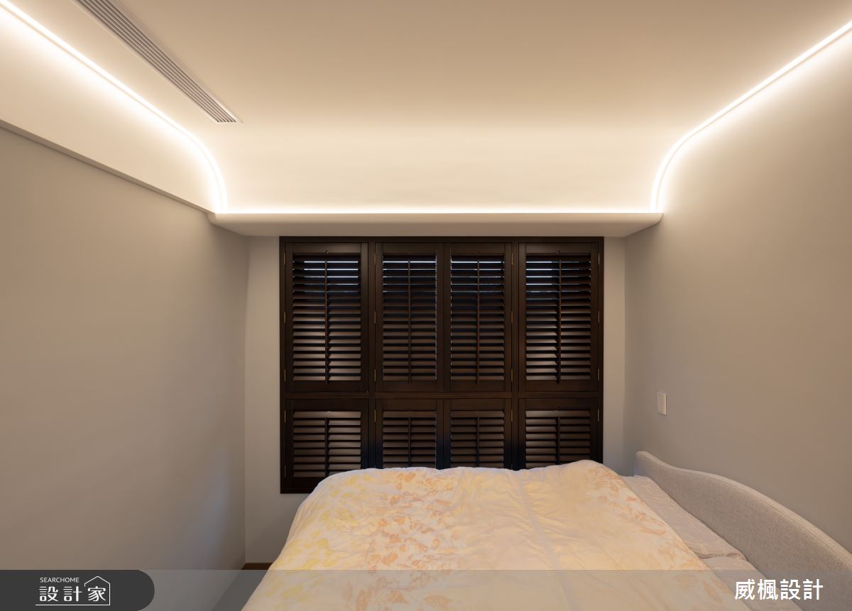 20坪新成屋(5年以下)＿現代鄉村風臥室案例圖片＿威楓設計＿威楓_42之19