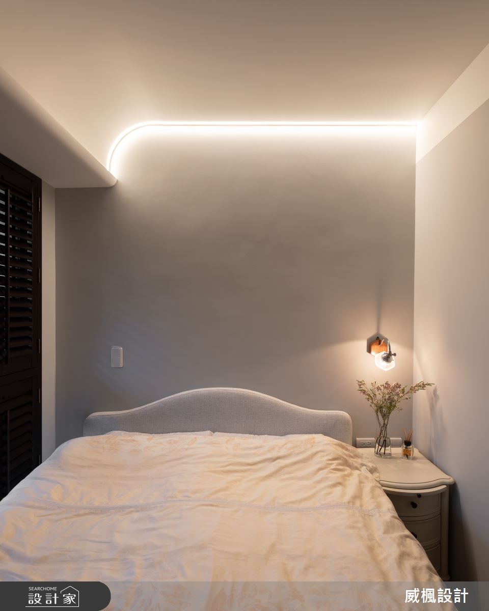 20坪新成屋(5年以下)＿現代鄉村風臥室案例圖片＿威楓設計＿威楓_42之20