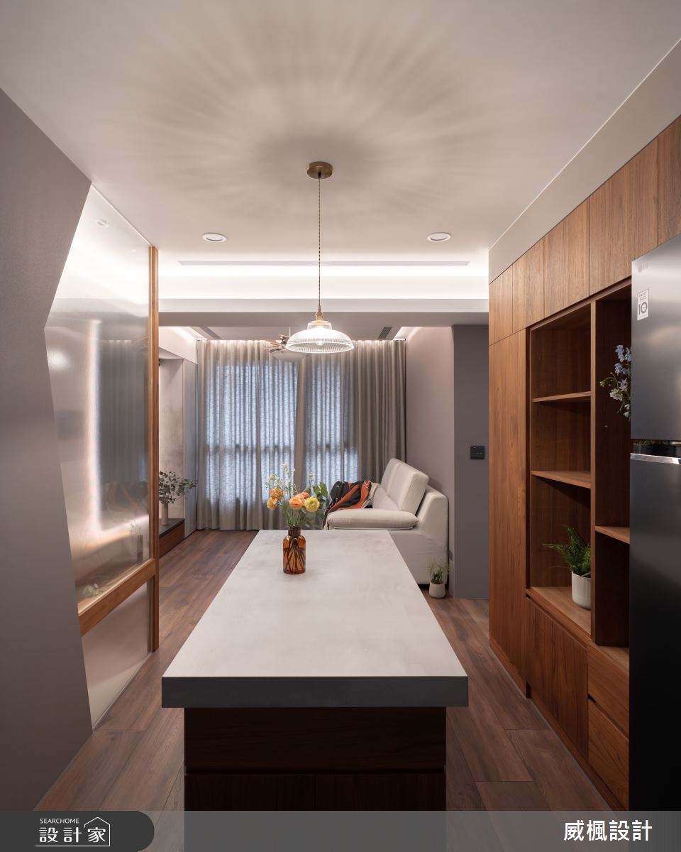 21坪預售屋＿日式北歐風客廳餐廳案例圖片＿威楓設計＿威楓_43之3