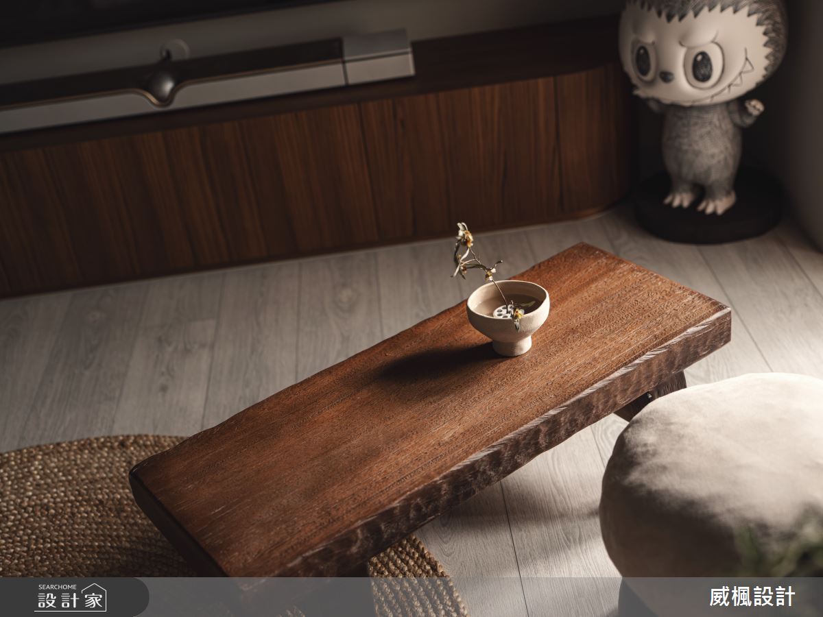 20坪中古屋(5~15年)＿侘寂風客廳案例圖片＿威楓設計＿威楓_44之6