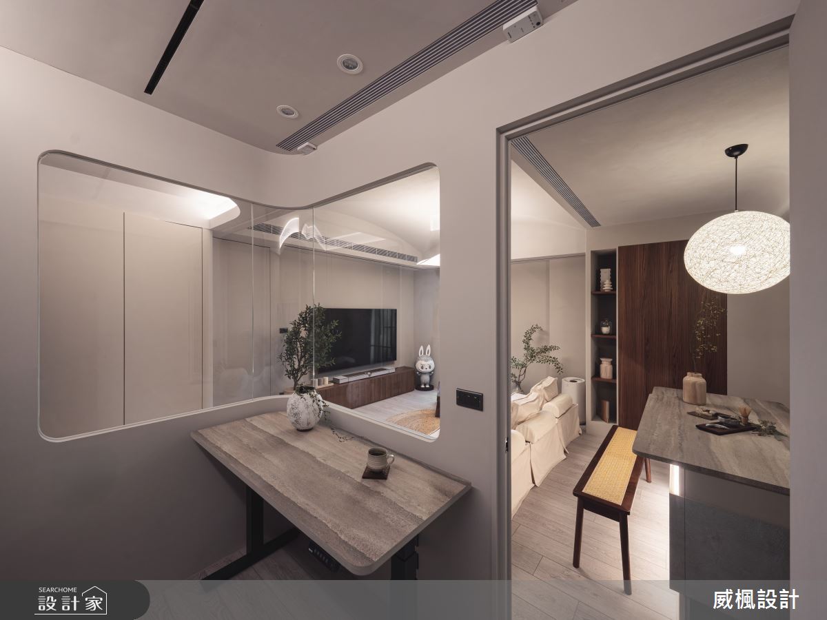 20坪中古屋(5~15年)＿侘寂風餐廳書房案例圖片＿威楓設計＿威楓_44之10