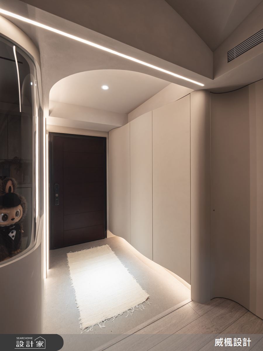 20坪中古屋(5~15年)＿侘寂風玄關案例圖片＿威楓設計＿威楓_44之21