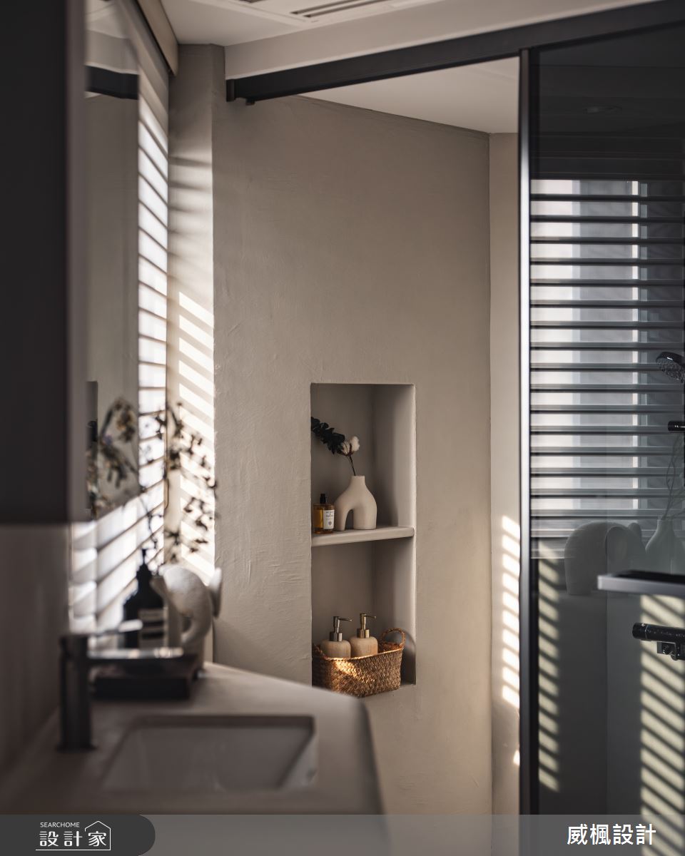 20坪中古屋(5~15年)＿侘寂風浴室案例圖片＿威楓設計＿威楓_44之30