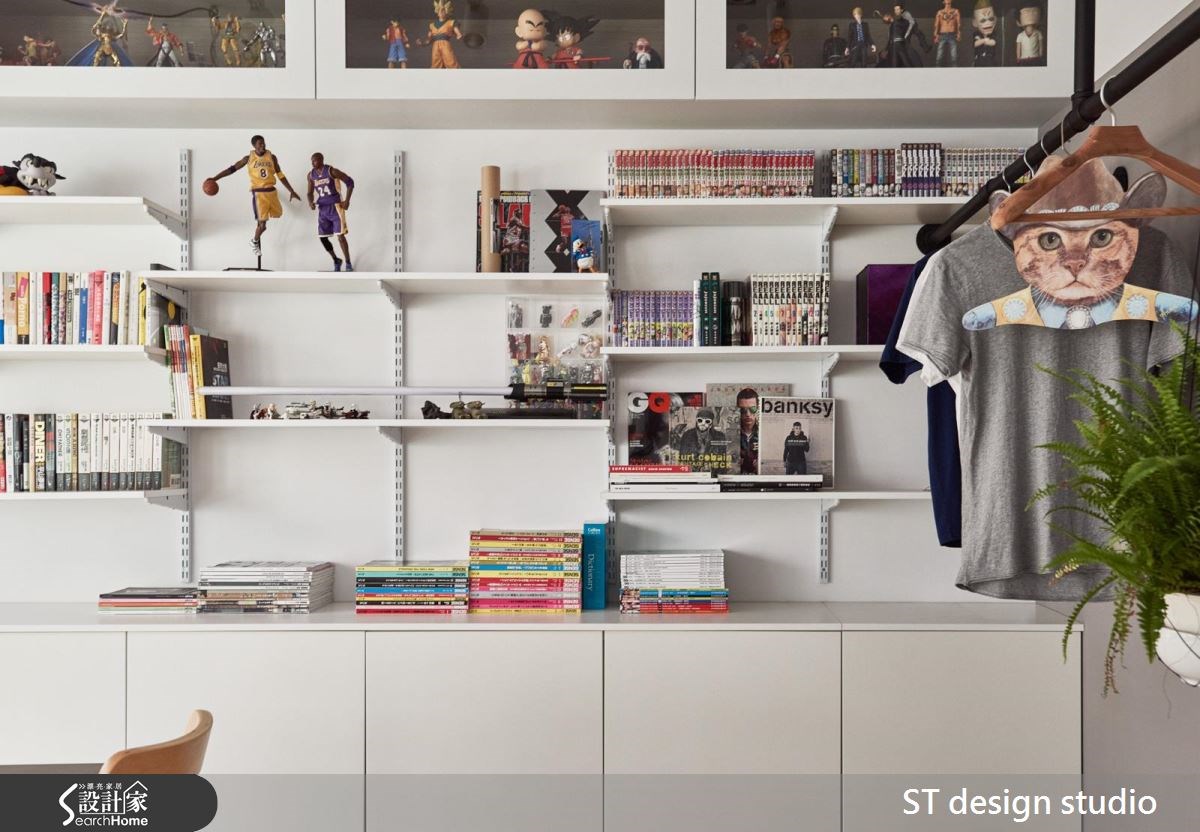 12坪中古屋(5~15年)＿休閒風工作區案例圖片＿ST design studio＿ST_04之13