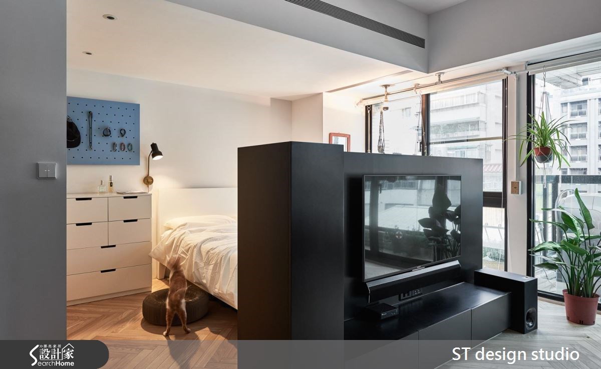 12坪中古屋(5~15年)＿休閒風臥室寵物案例圖片＿ST design studio＿ST_04之14