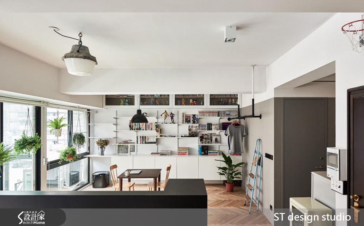 12坪中古屋(5~15年)＿休閒風工作區案例圖片＿ST design studio＿ST_04之15