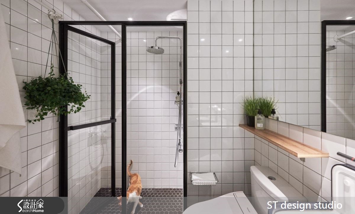 12坪中古屋(5~15年)＿休閒風浴室寵物案例圖片＿ST design studio＿ST_04之27