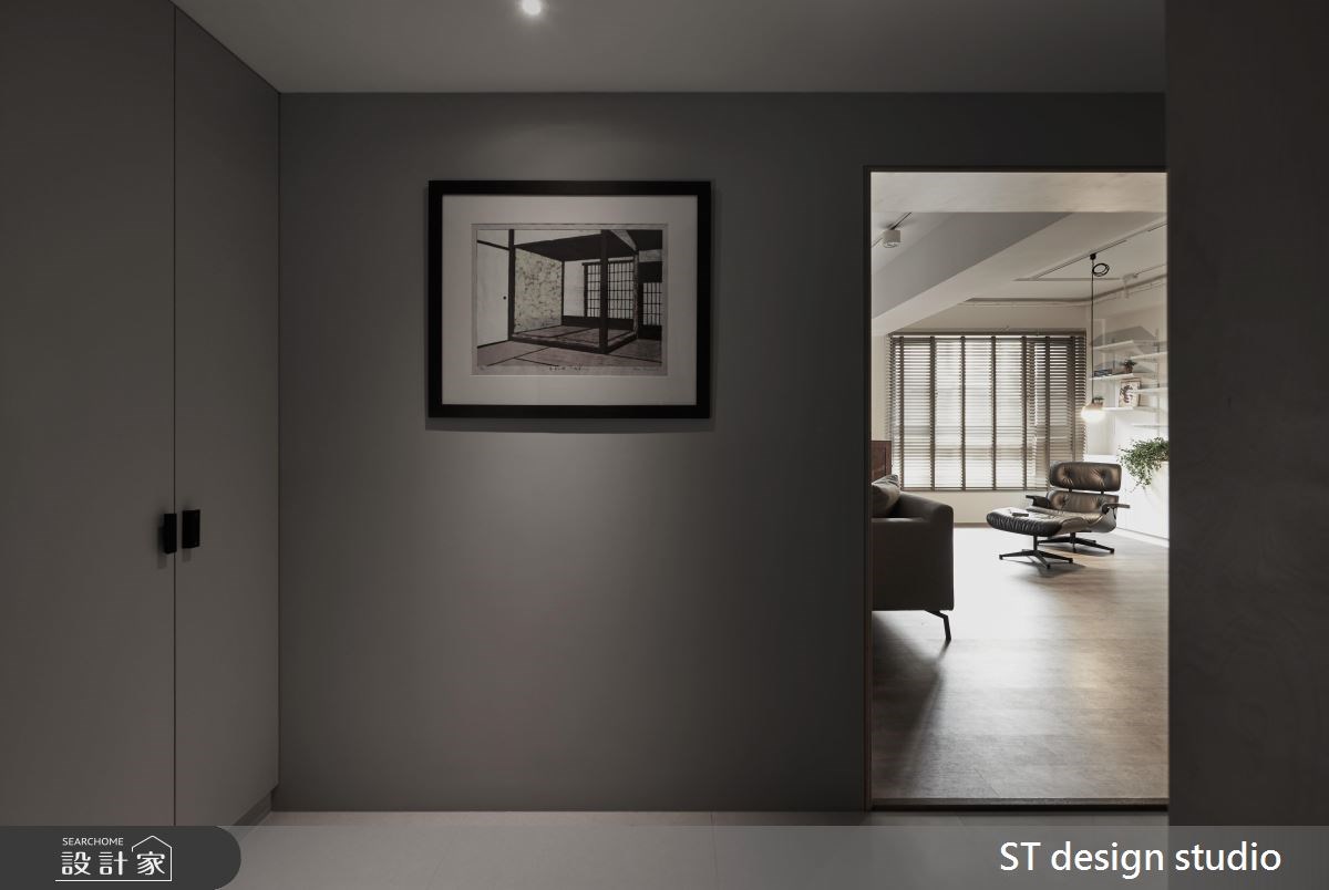 40坪新成屋(5年以下)＿現代風玄關案例圖片＿ST design studio＿ST_06之1