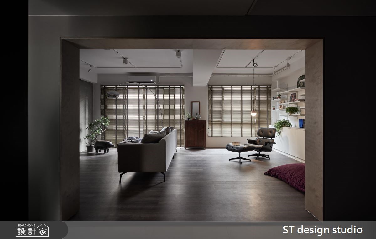 40坪新成屋(5年以下)＿現代風客廳案例圖片＿ST design studio＿ST_06之7