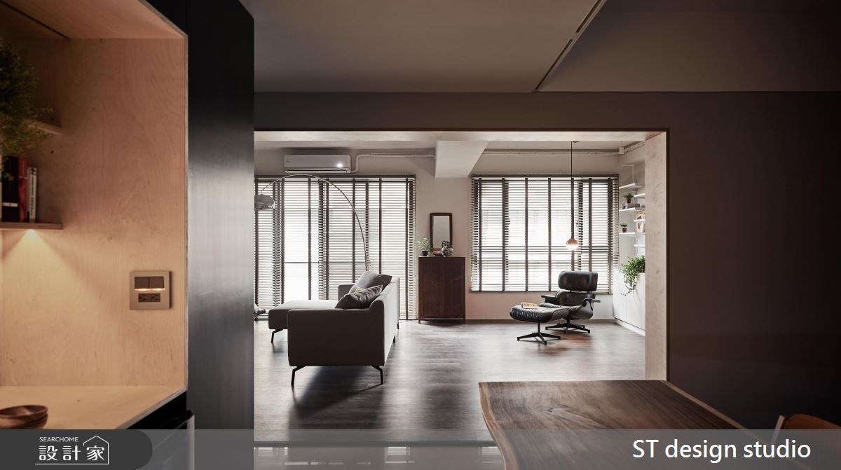 40坪新成屋(5年以下)＿現代風客廳案例圖片＿ST design studio＿ST_06之16