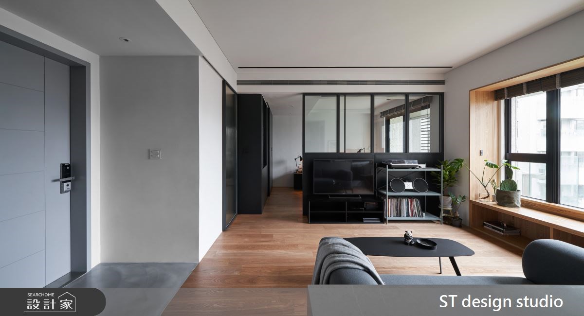 16坪新成屋(5年以下)＿簡約風客廳案例圖片＿ST design studio＿ST_07之2