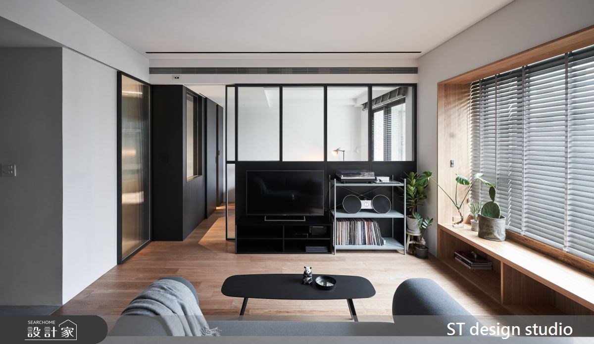 16坪新成屋(5年以下)＿簡約風客廳案例圖片＿ST design studio＿ST_07之3