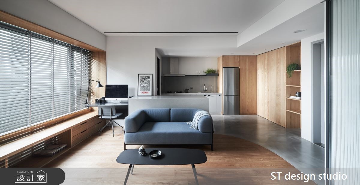 16坪新成屋(5年以下)＿簡約風客廳案例圖片＿ST design studio＿ST_07之8
