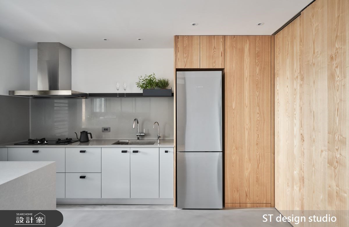 16坪新成屋(5年以下)＿簡約風廚房案例圖片＿ST design studio＿ST_07之10