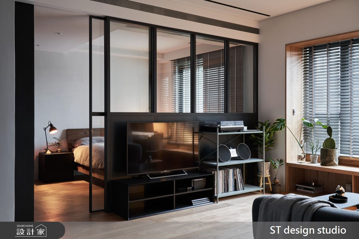16坪新成屋(5年以下)＿簡約風客廳案例圖片＿ST design studio＿ST_07之13