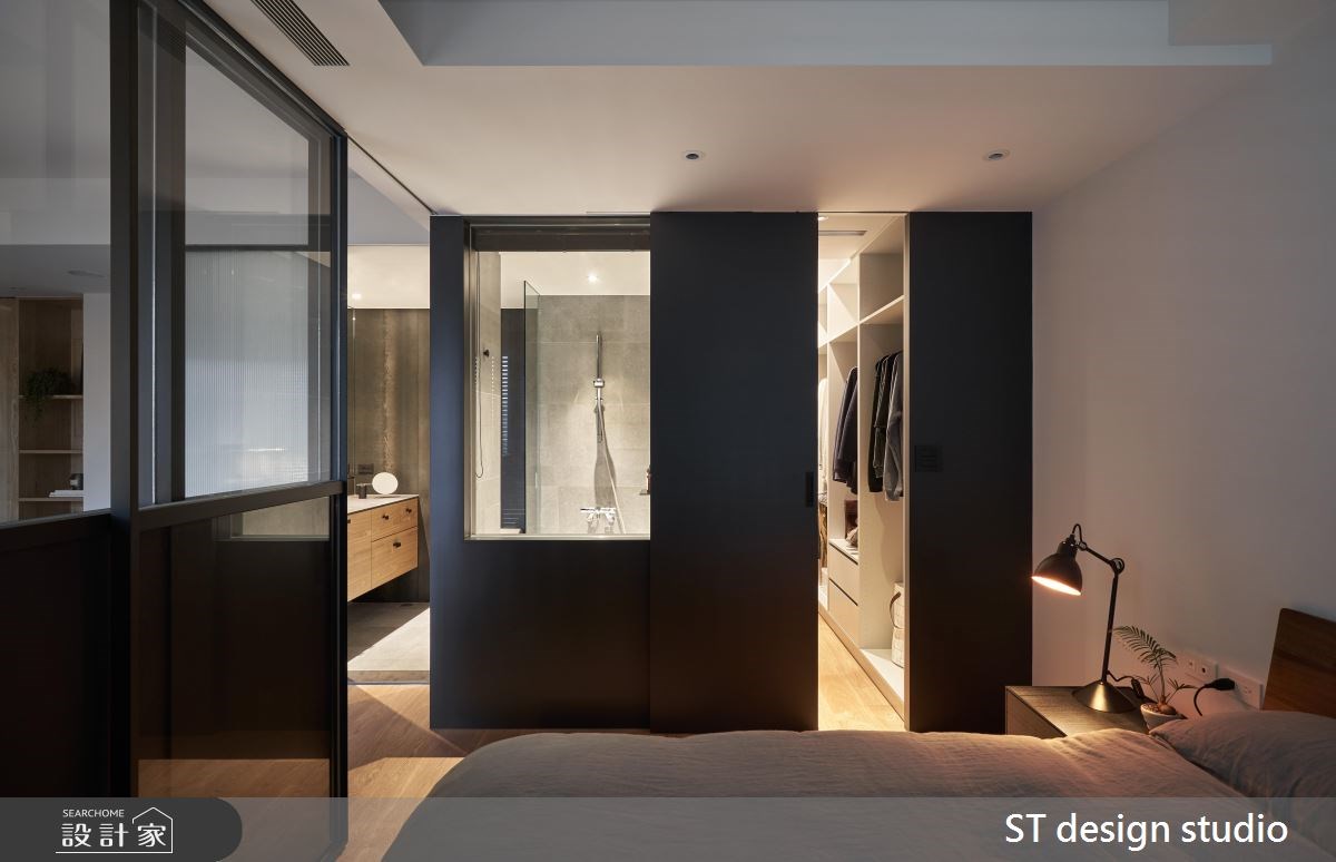 16坪新成屋(5年以下)＿簡約風臥室更衣間案例圖片＿ST design studio＿ST_07之21
