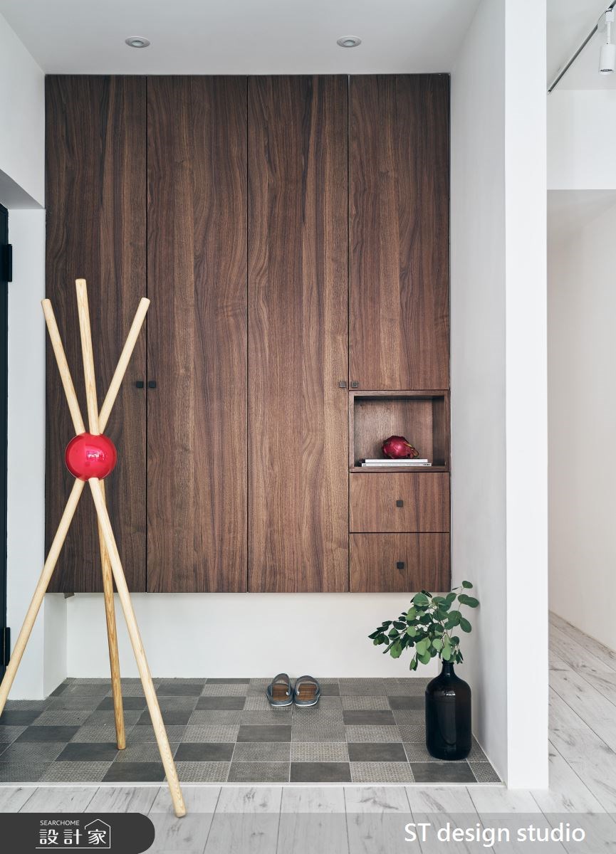 30坪老屋(16~30年)＿北歐風玄關案例圖片＿ST design studio＿ST_09之1