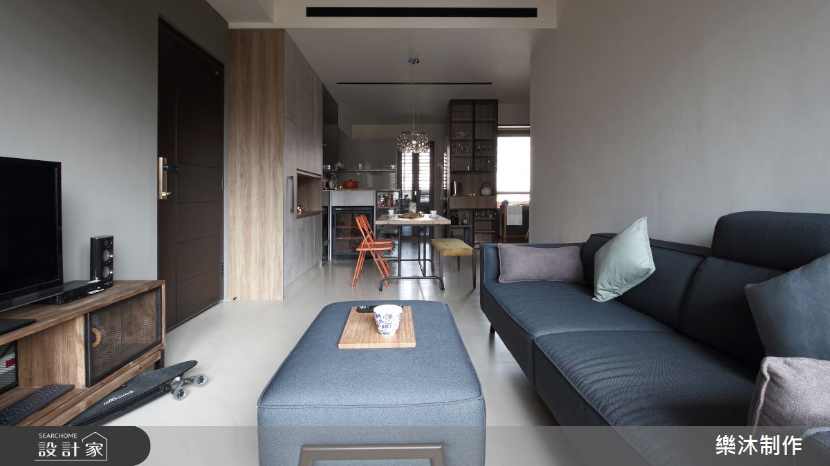 20坪新成屋(5年以下)＿工業風案例圖片＿樂沐制作空間設計＿樂沐_03之3