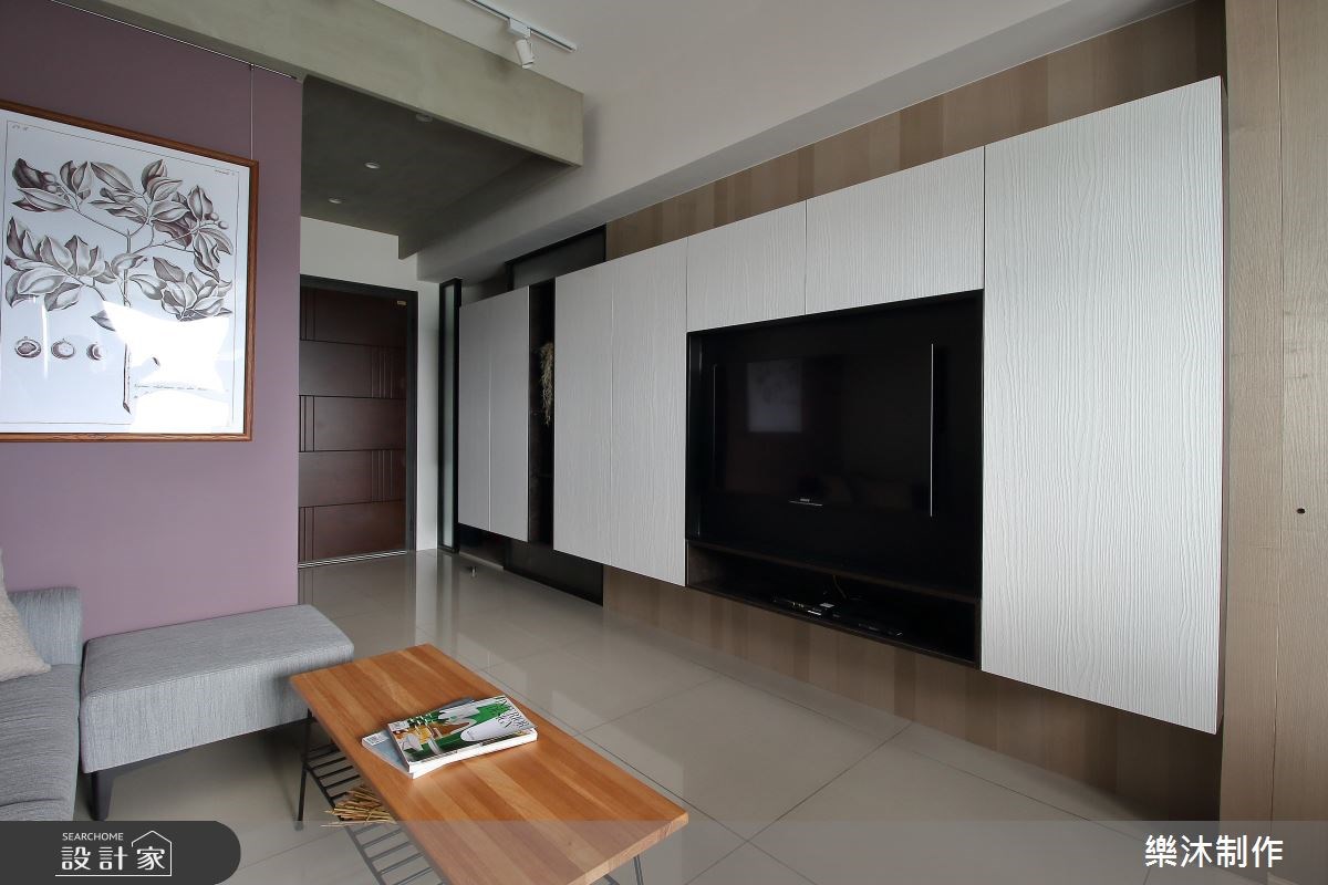 15坪新成屋(5年以下)＿現代風客廳案例圖片＿樂沐制作空間設計＿樂沐_05之4