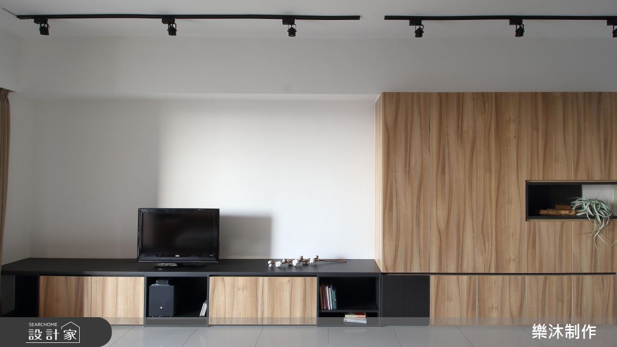 30坪新成屋(5年以下)＿北歐風客廳案例圖片＿樂沐制作空間設計＿樂沐_07之1