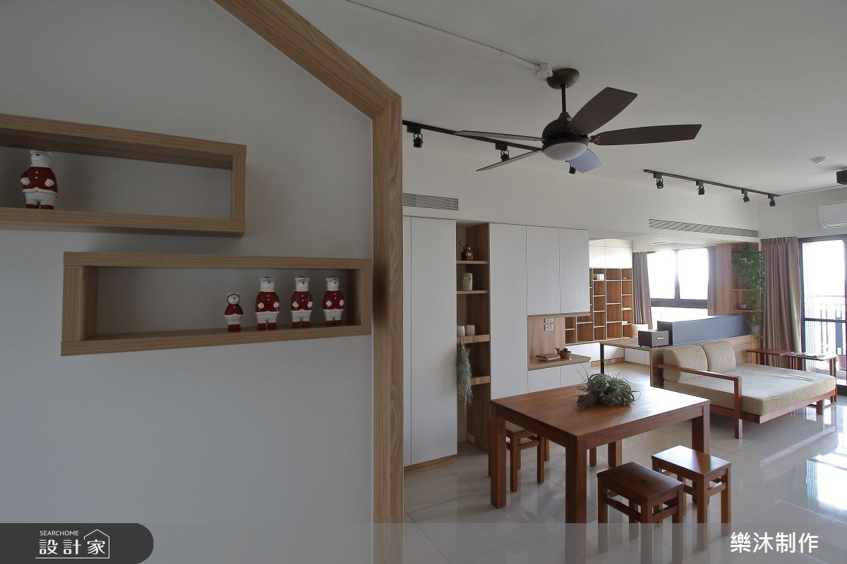 30坪新成屋(5年以下)＿北歐風餐廳案例圖片＿樂沐制作空間設計＿樂沐_07之7
