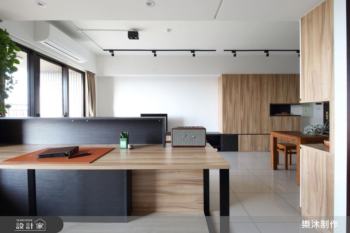 30坪新成屋(5年以下)＿北歐風工作區案例圖片＿樂沐制作空間設計＿樂沐_07之9